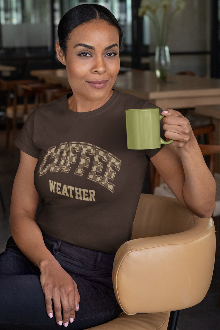 Coffee Weather - Women's Softstyle Tee