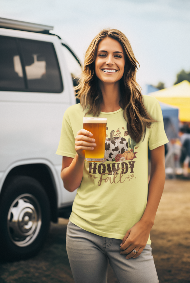 Howdy Fall - Unisex Softstyle T-Shirt