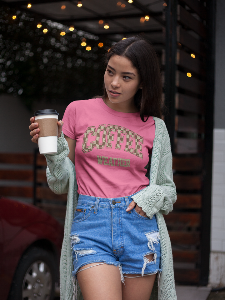 Coffee Weather - Women's Relaxed T-Shirt