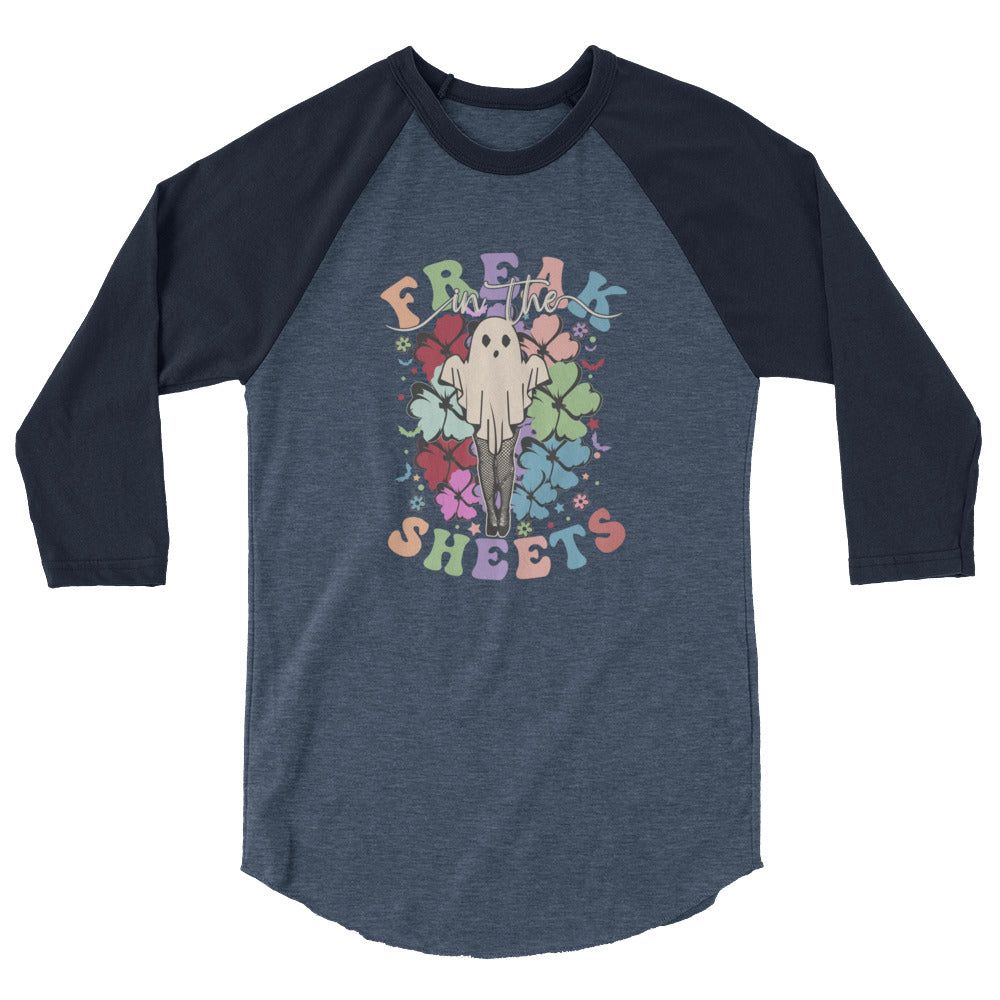 Freak In The Sheets - 3/4 sleeve raglan shirt