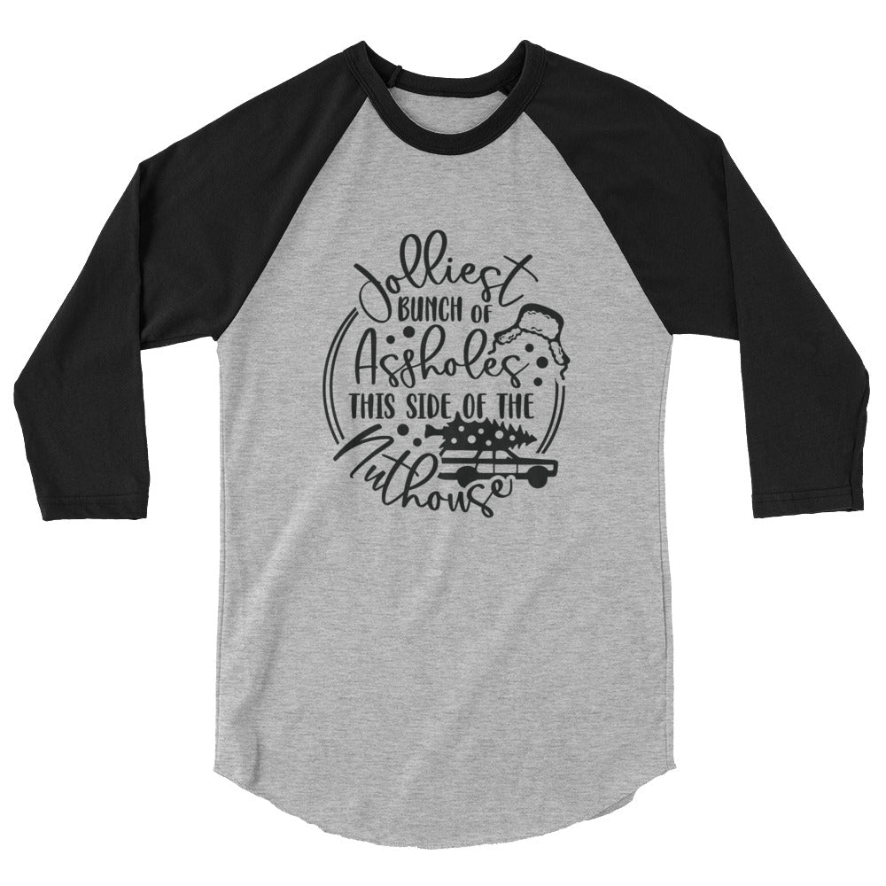 Jolliest Bunch - 3/4 sleeve raglan shirt