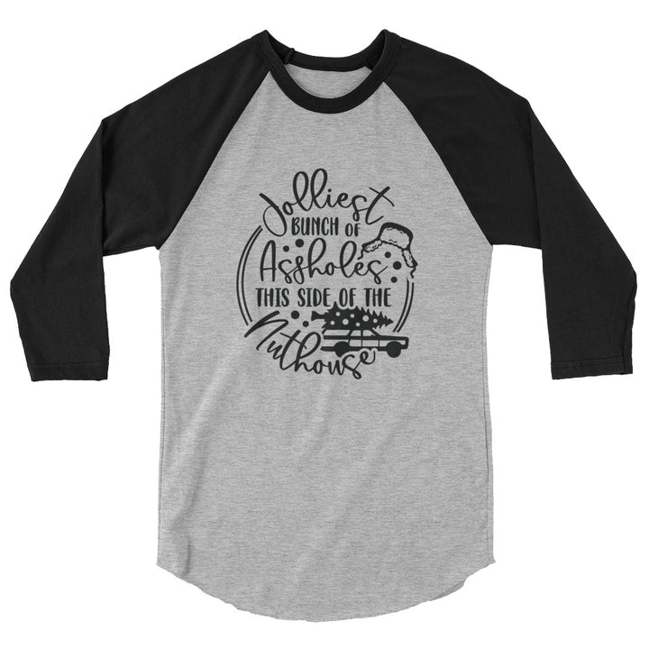 Jolliest Bunch - 3/4 sleeve raglan shirt
