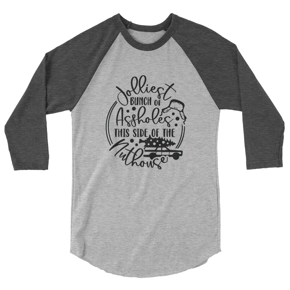 Jolliest Bunch - 3/4 sleeve raglan shirt