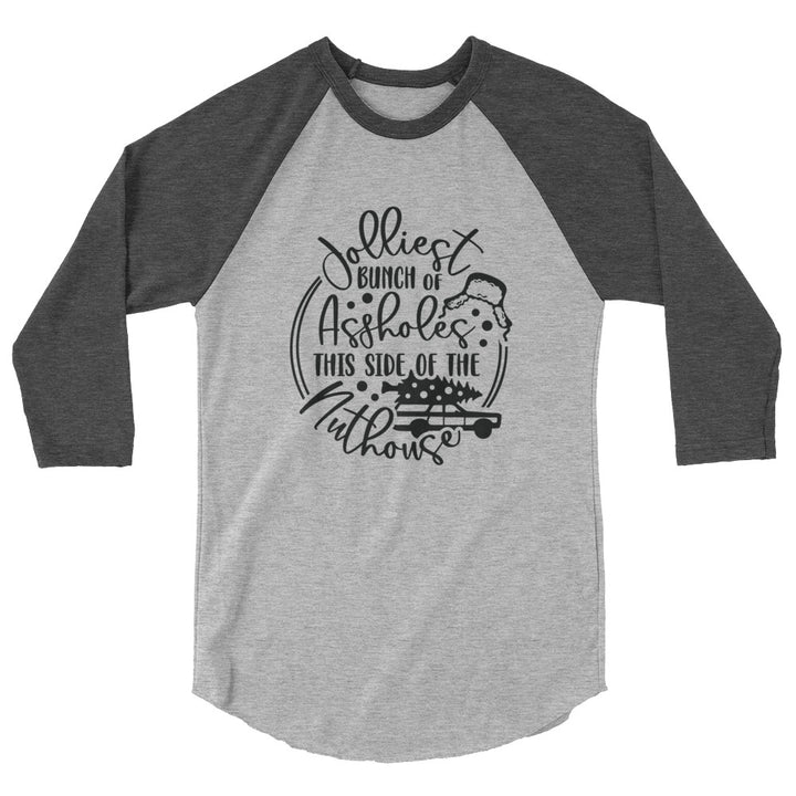 Jolliest Bunch - 3/4 sleeve raglan shirt