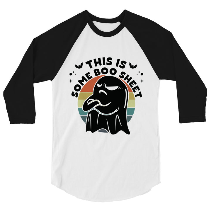 This Is Some Boo Sheet - 3/4 sleeve raglan shirt