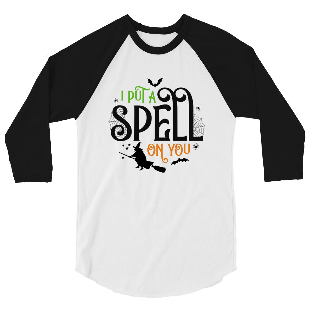 I Put A Spell On You - 3/4 sleeve raglan shirt