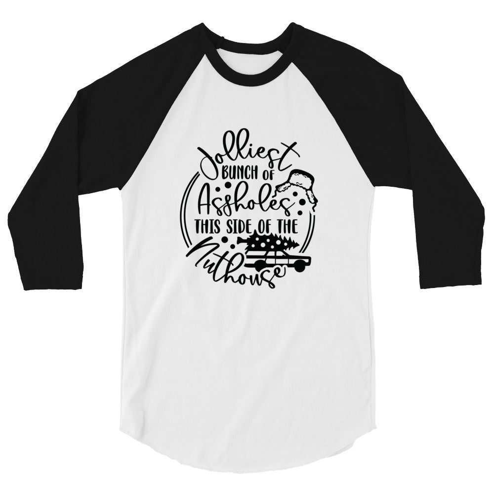 Jolliest Bunch - 3/4 sleeve raglan shirt