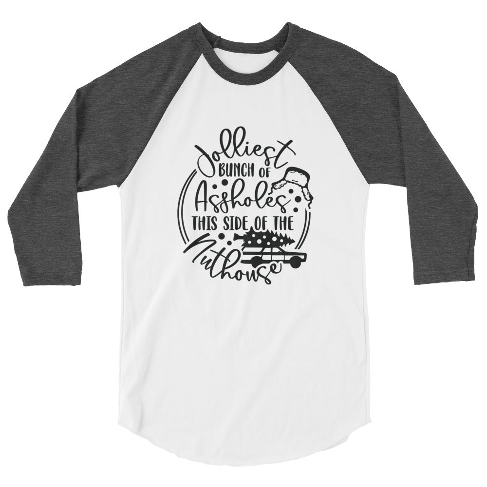 Jolliest Bunch - 3/4 sleeve raglan shirt