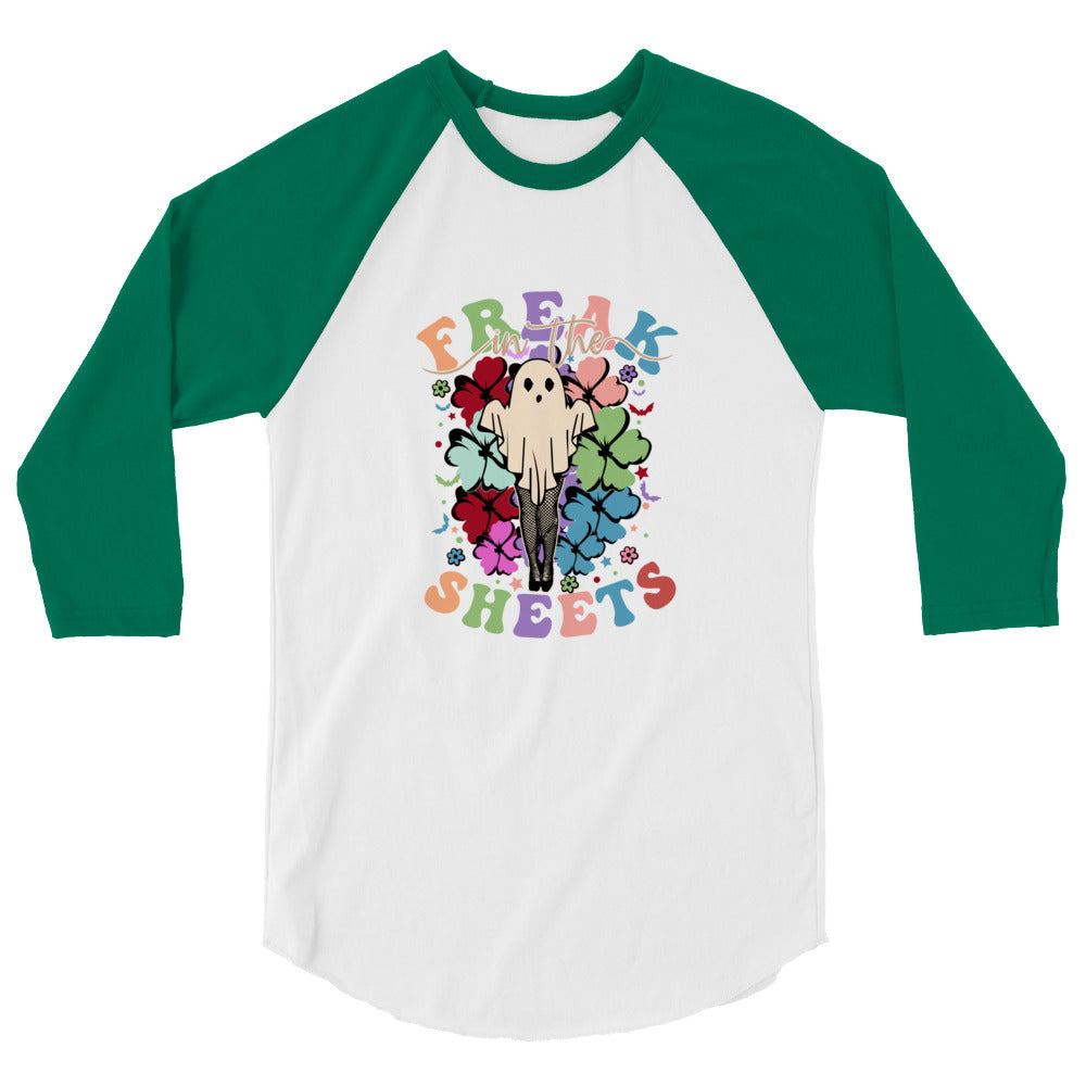 Freak In The Sheets - 3/4 sleeve raglan shirt