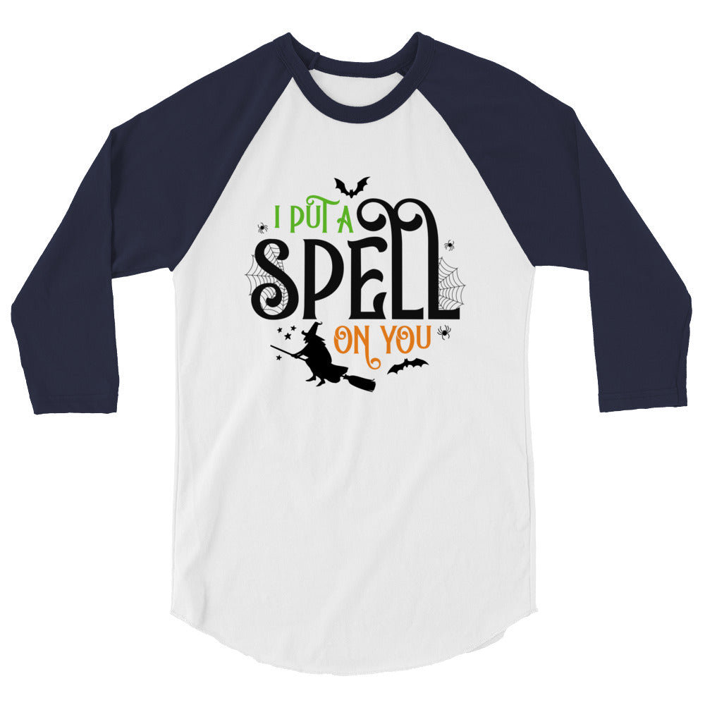 I Put A Spell On You - 3/4 sleeve raglan shirt