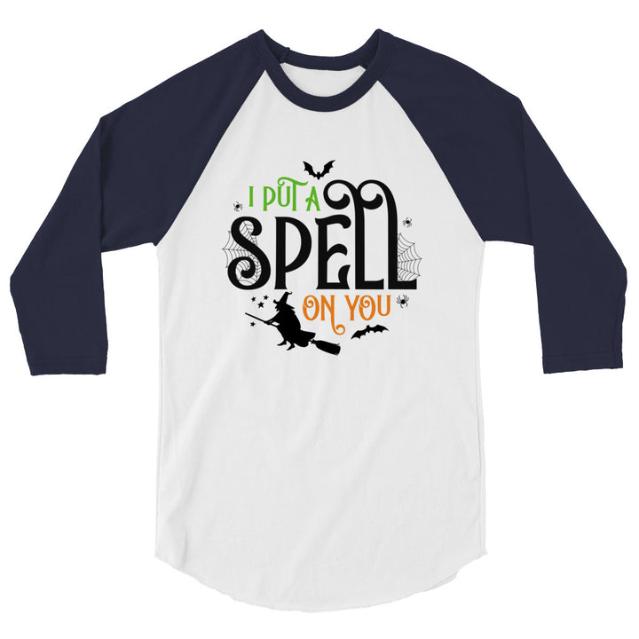 I Put A Spell On You - 3/4 sleeve raglan shirt