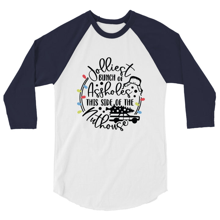 Jolliest  Bunch - 3/4 sleeve raglan shirt