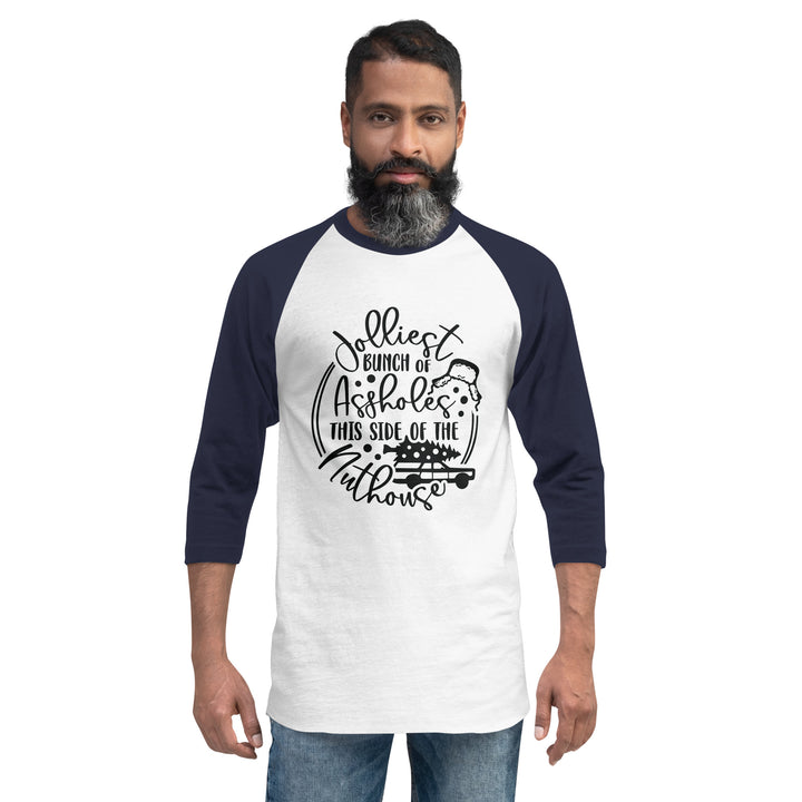 Jolliest Bunch - 3/4 sleeve raglan shirt