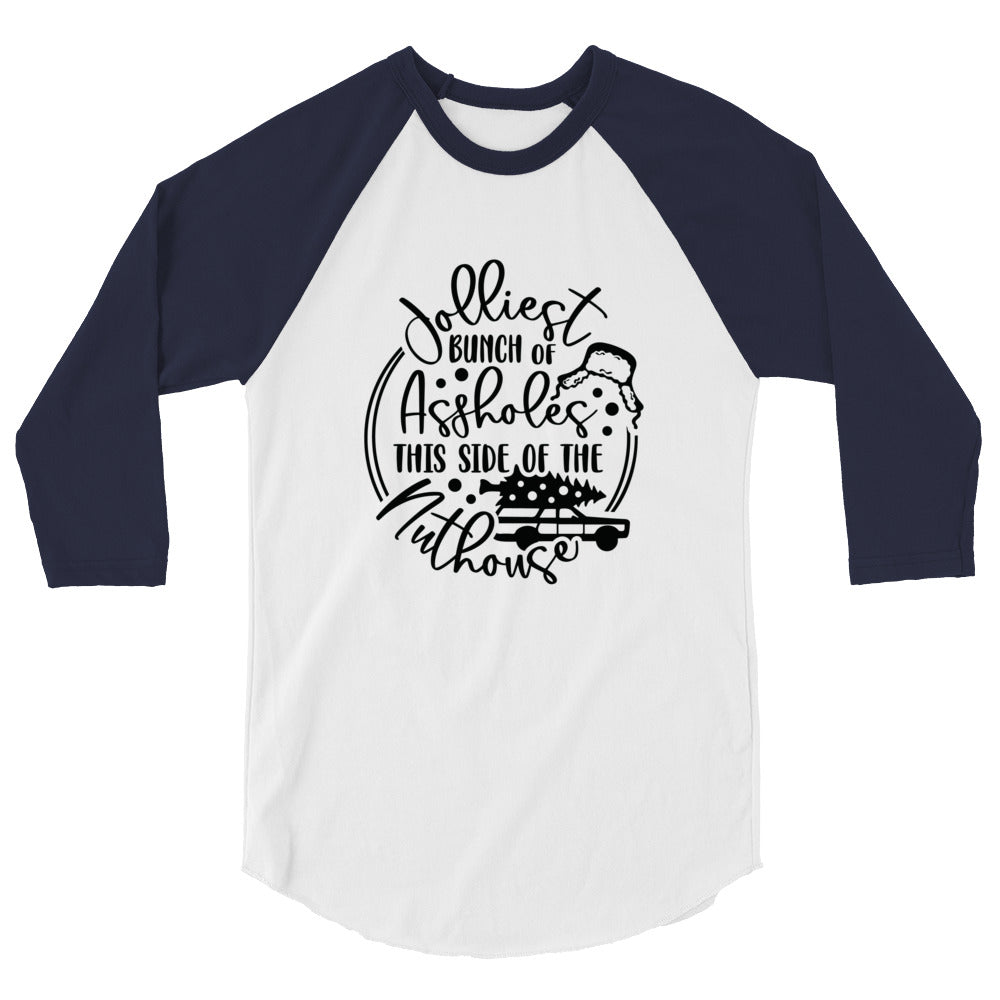Jolliest Bunch - 3/4 sleeve raglan shirt