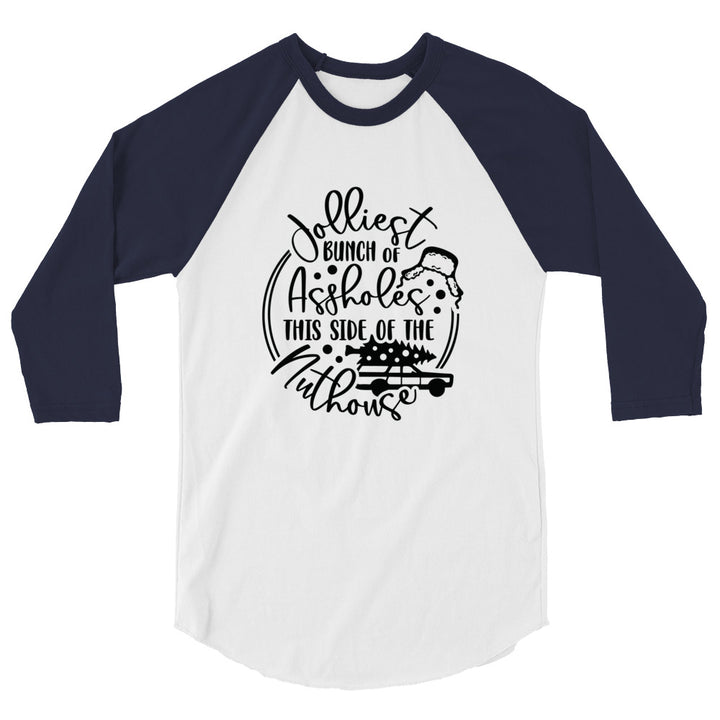 Jolliest Bunch - 3/4 sleeve raglan shirt