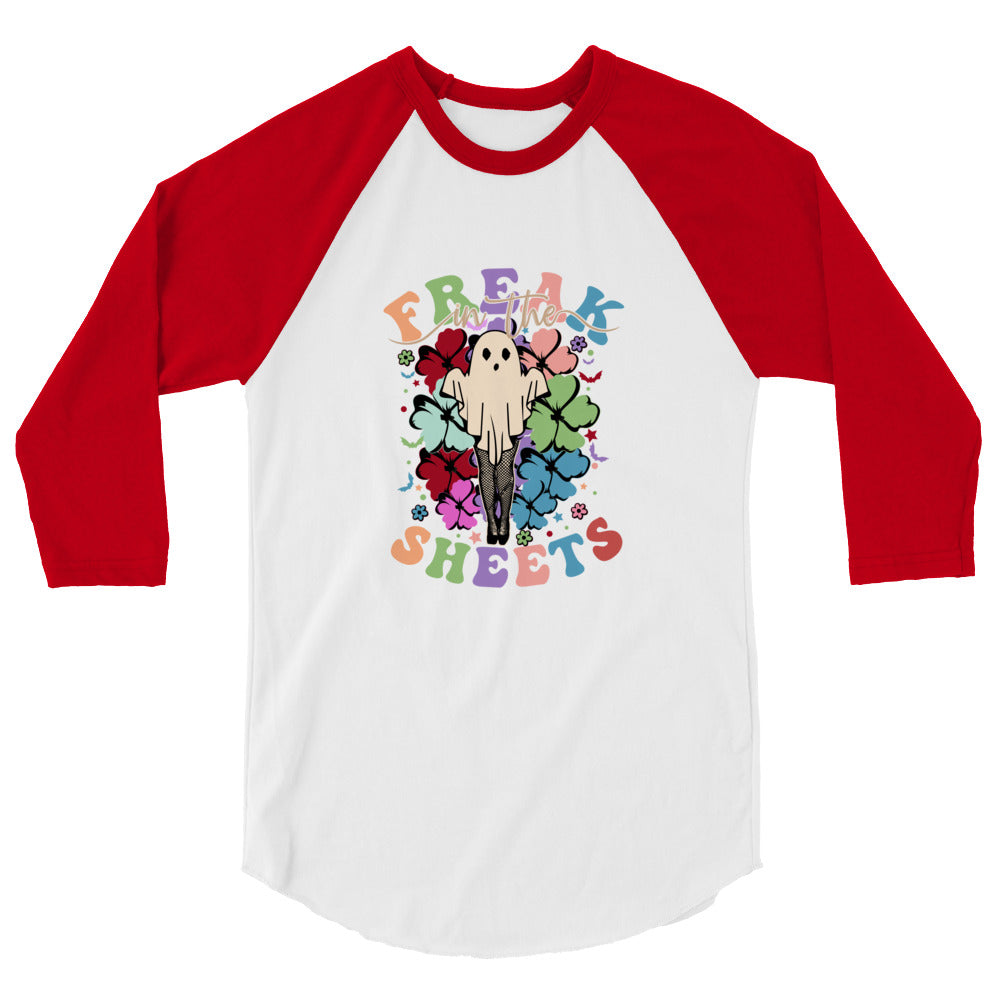 Freak In The Sheets - 3/4 sleeve raglan shirt