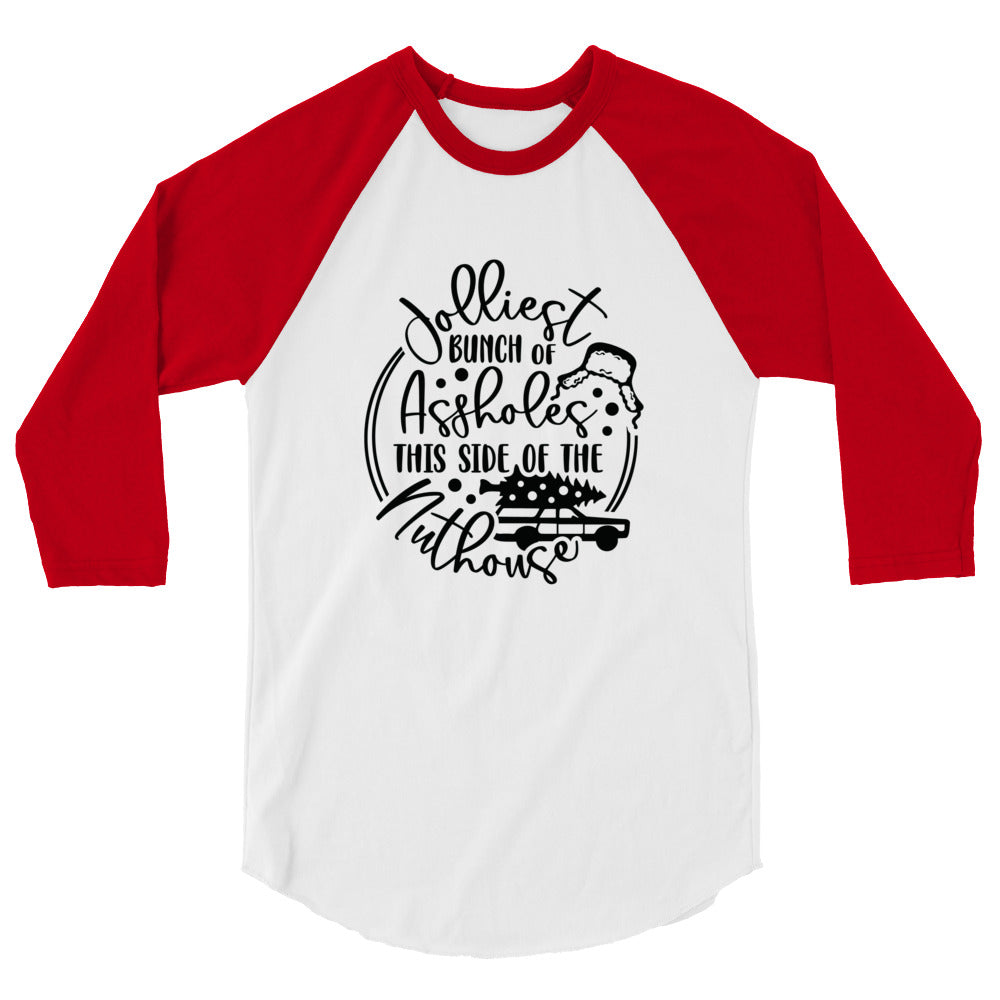 Jolliest Bunch - 3/4 sleeve raglan shirt