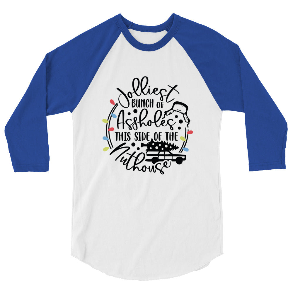Jolliest  Bunch - 3/4 sleeve raglan shirt