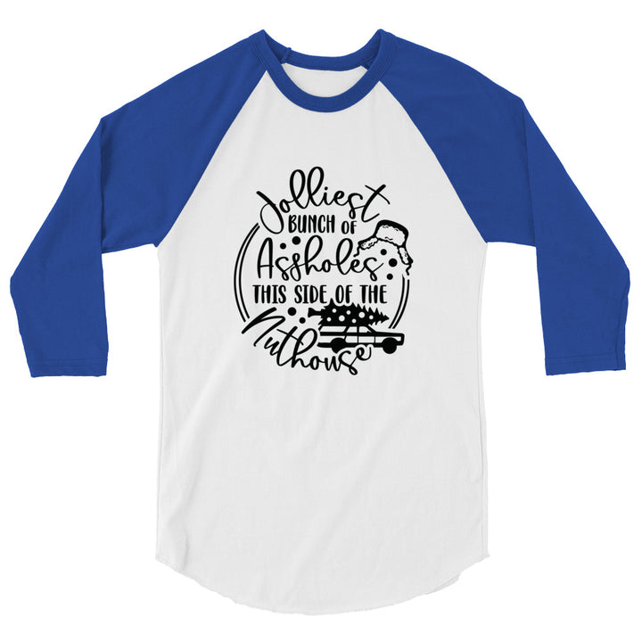 Jolliest Bunch - 3/4 sleeve raglan shirt