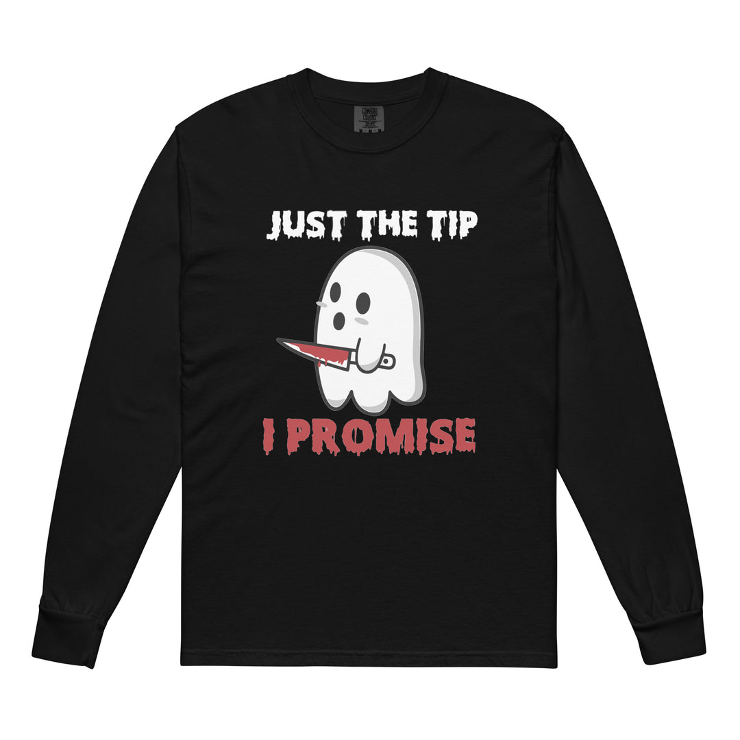 Just The Tip I Promise - Heavyweight long-sleeve shirt
