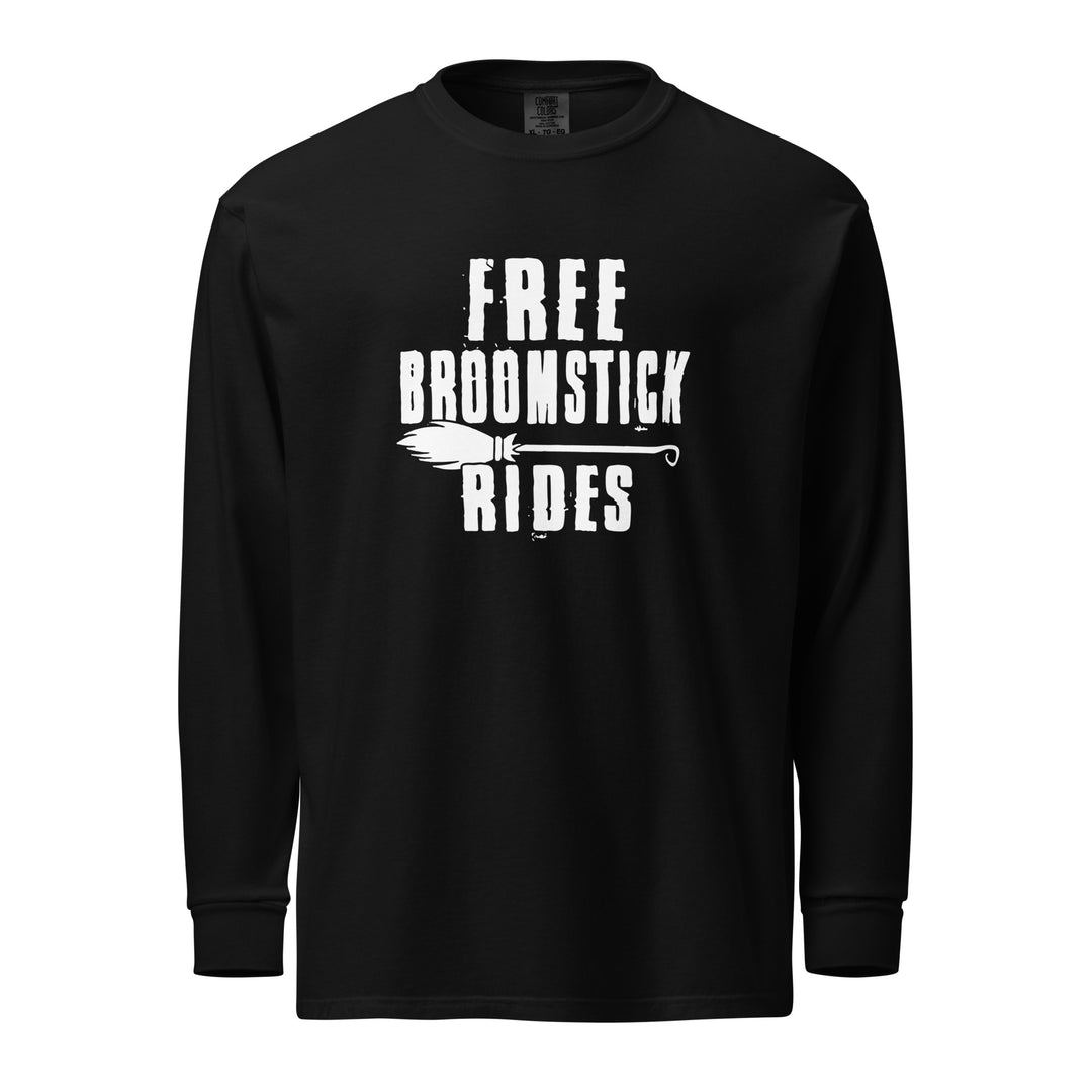 Free Broomstick Ride - Heavyweight long-sleeve shirt