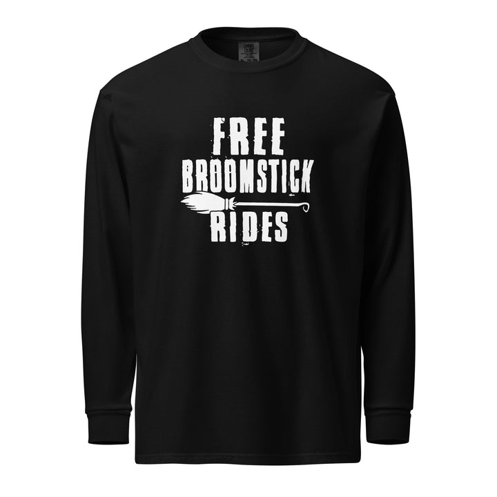 Free Broomstick Ride - Heavyweight long-sleeve shirt