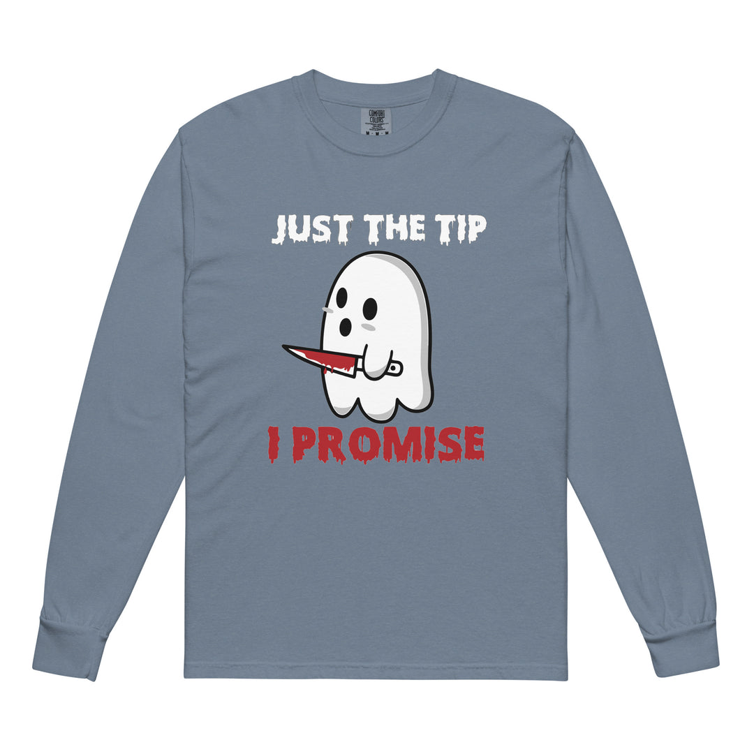 Just The Tip I Promise - Heavyweight long-sleeve shirt