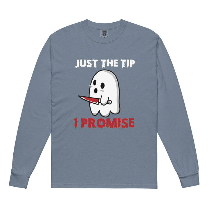 Just The Tip I Promise - Heavyweight long-sleeve shirt