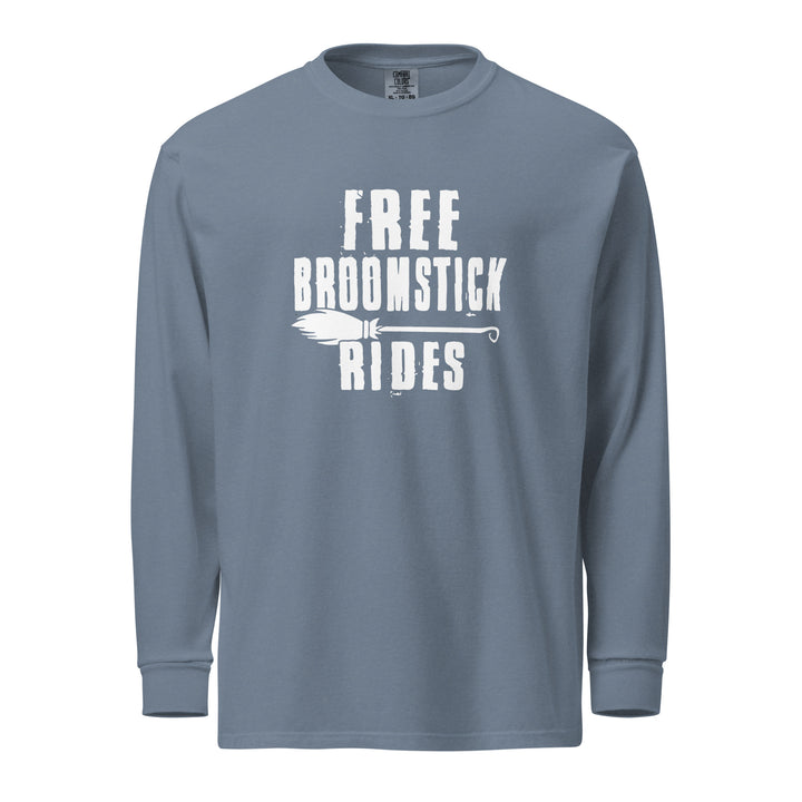 Free Broomstick Ride - Heavyweight long-sleeve shirt
