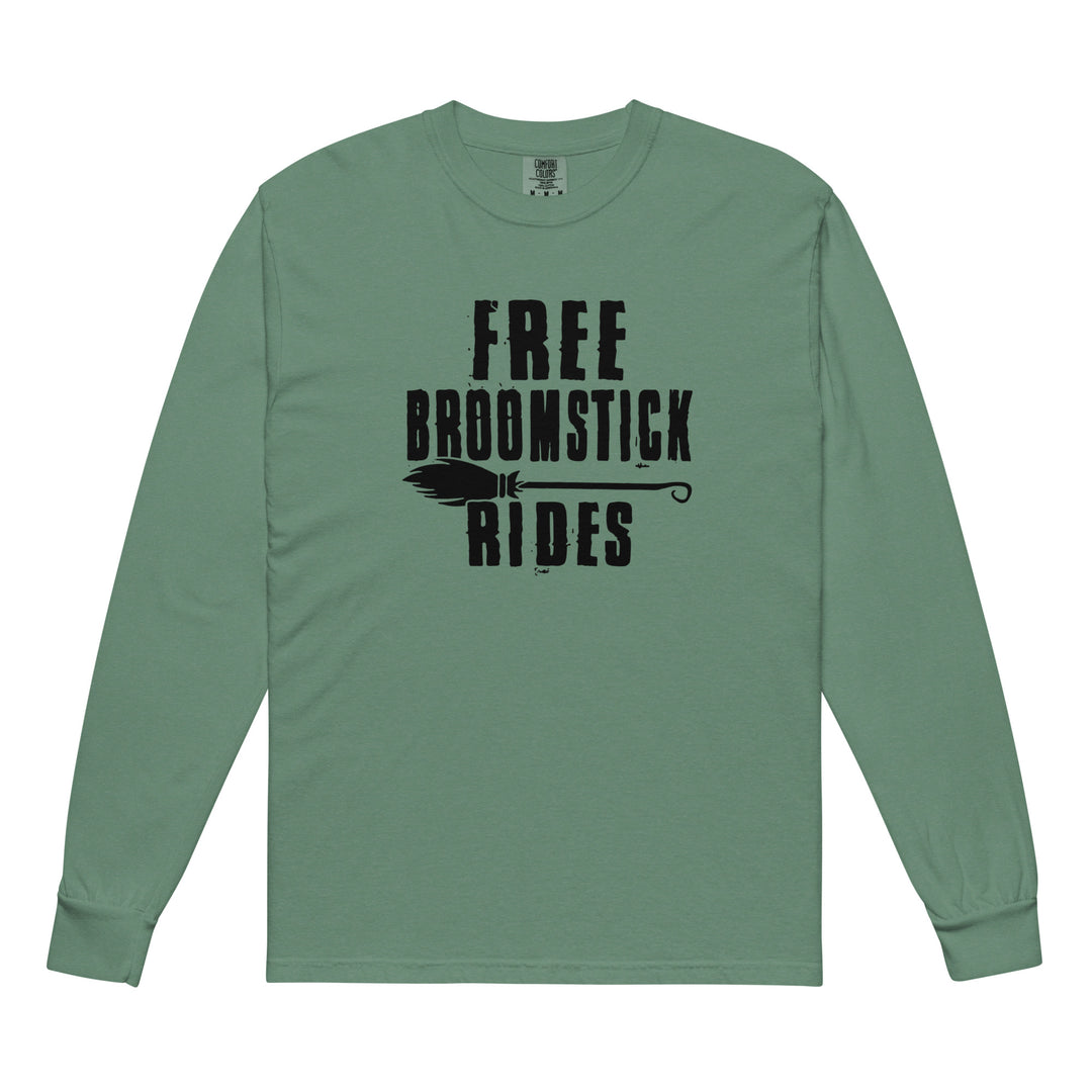 Free Broomstick Ride - Heavyweight long-sleeve shirt