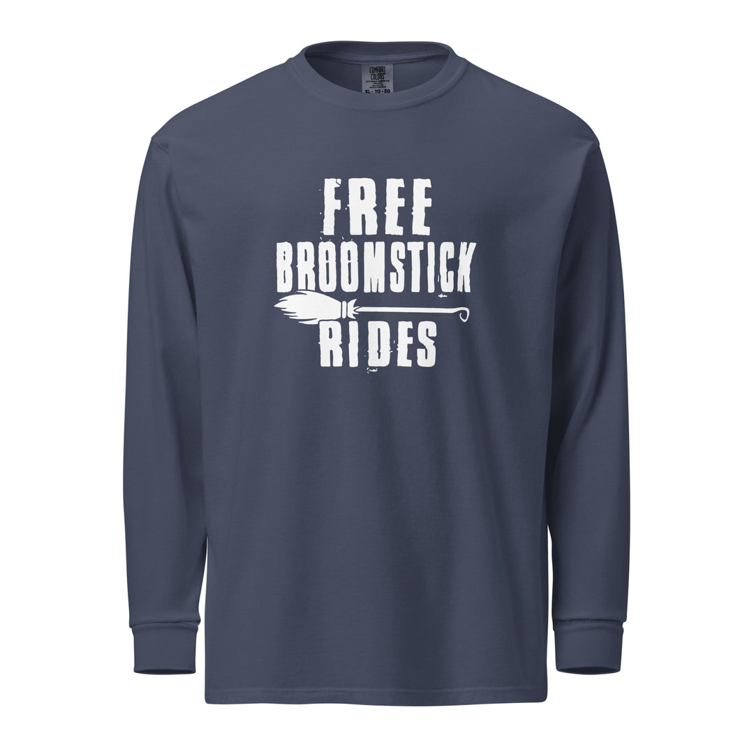 Free Broomstick Ride - Heavyweight long-sleeve shirt