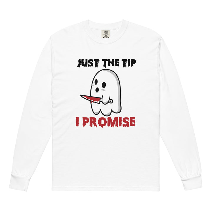 Just The Tip I Promise - Heavyweight long-sleeve shirt