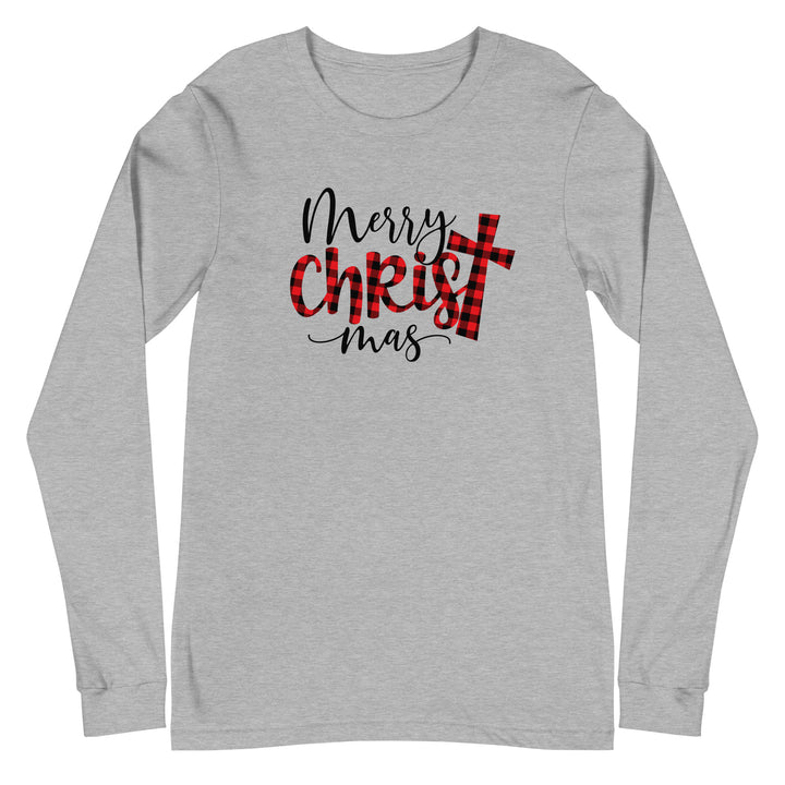 Merry Christ Mas - Unisex Lightweight Long Sleeve Tee
