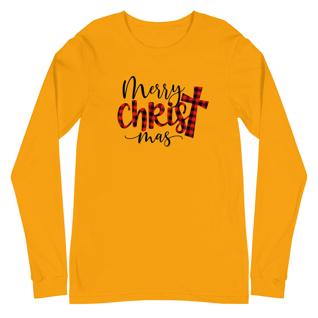 Merry Christ Mas - Unisex Lightweight Long Sleeve Tee