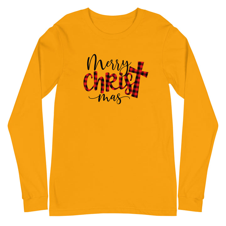 Merry Christ Mas - Unisex Lightweight Long Sleeve Tee