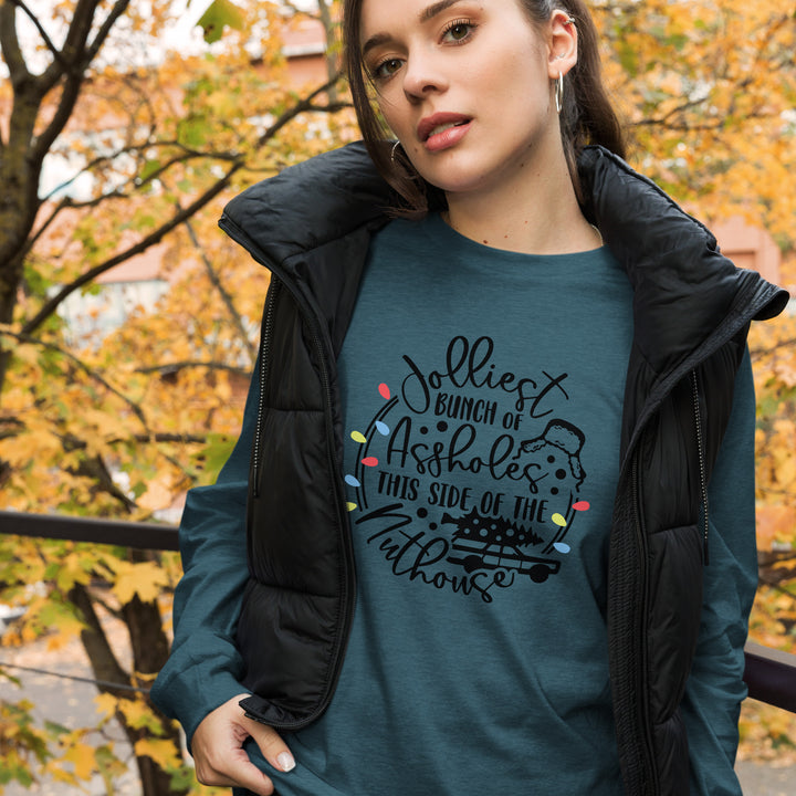 Jolliest Bunch - Unisex Lightweight Long Sleeve Tee