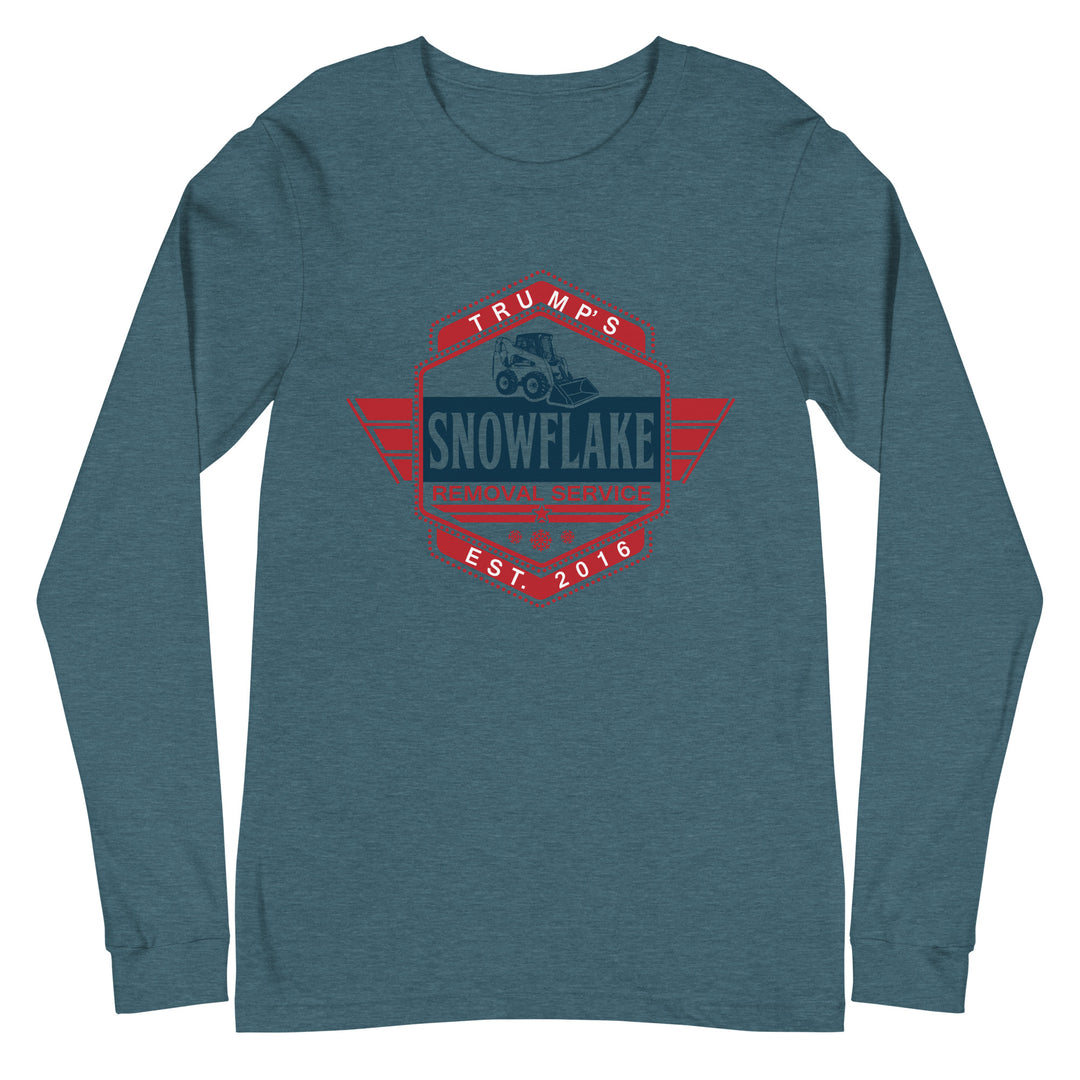 Trump's Snowflake Removal - Unisex Lightweight Long Sleeve Tee