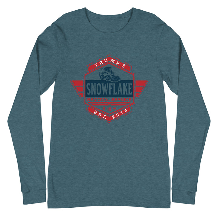 Trump's Snowflake Removal - Unisex Lightweight Long Sleeve Tee