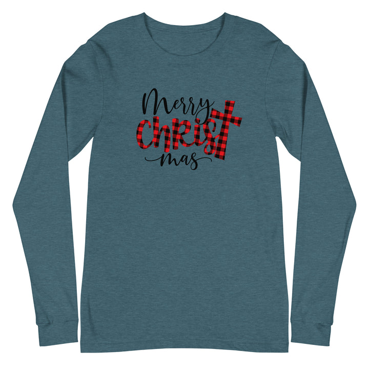 Merry Christ Mas - Unisex Lightweight Long Sleeve Tee
