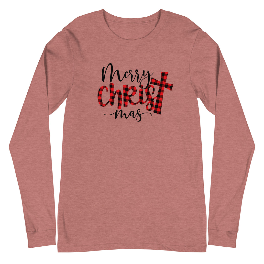 Merry Christ Mas - Unisex Lightweight Long Sleeve Tee