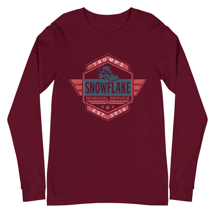 Trump's Snowflake Removal - Unisex Lightweight Long Sleeve Tee
