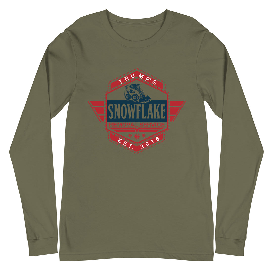 Trump's Snowflake Removal - Unisex Lightweight Long Sleeve Tee