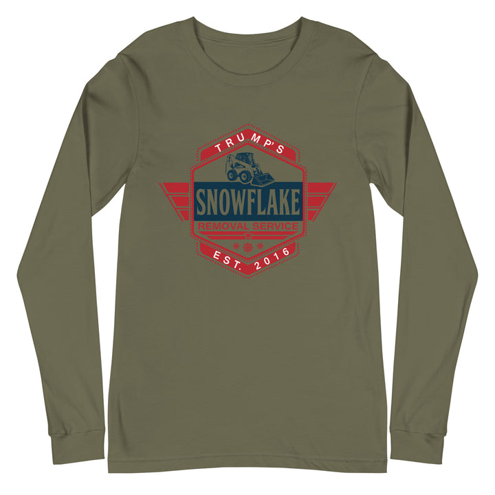 Trump's Snowflake Removal - Unisex Lightweight Long Sleeve Tee