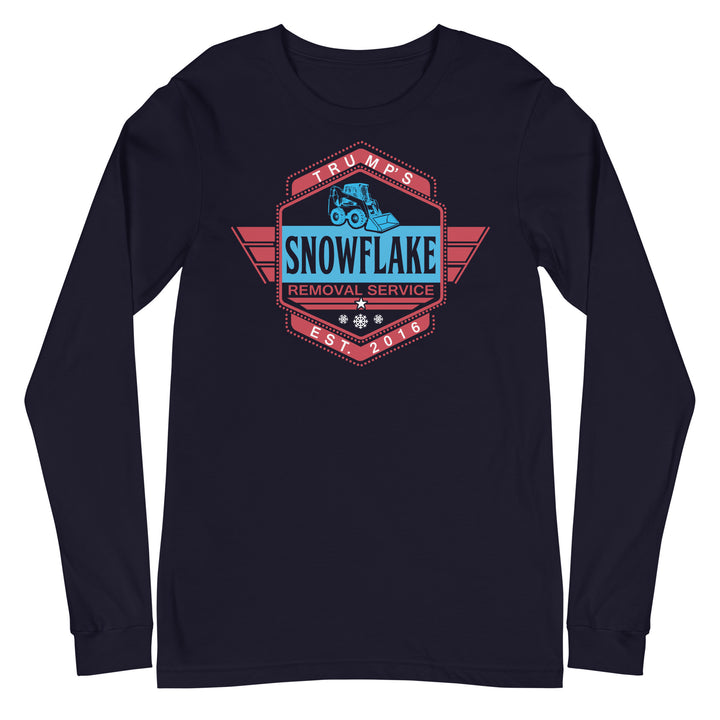 Trump's Snowflake Removal - Unisex Lightweight Long Sleeve Tee