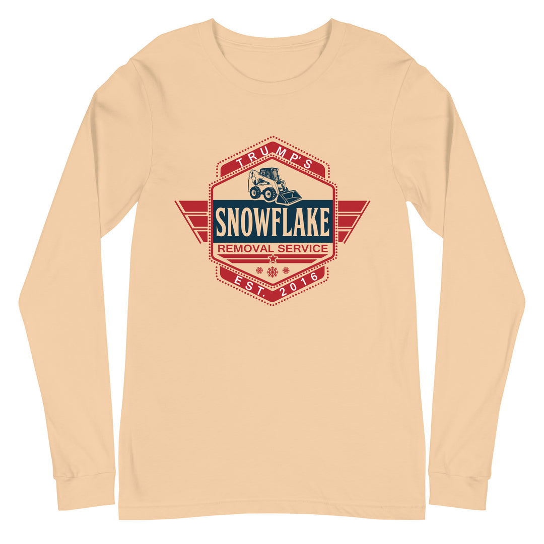 Trump's Snowflake Removal - Unisex Lightweight Long Sleeve Tee