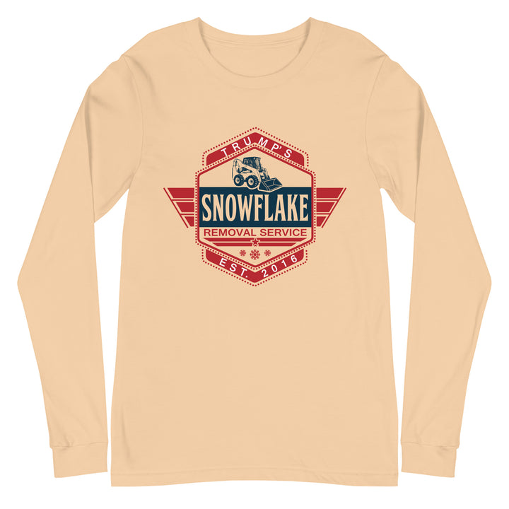 Trump's Snowflake Removal - Unisex Lightweight Long Sleeve Tee