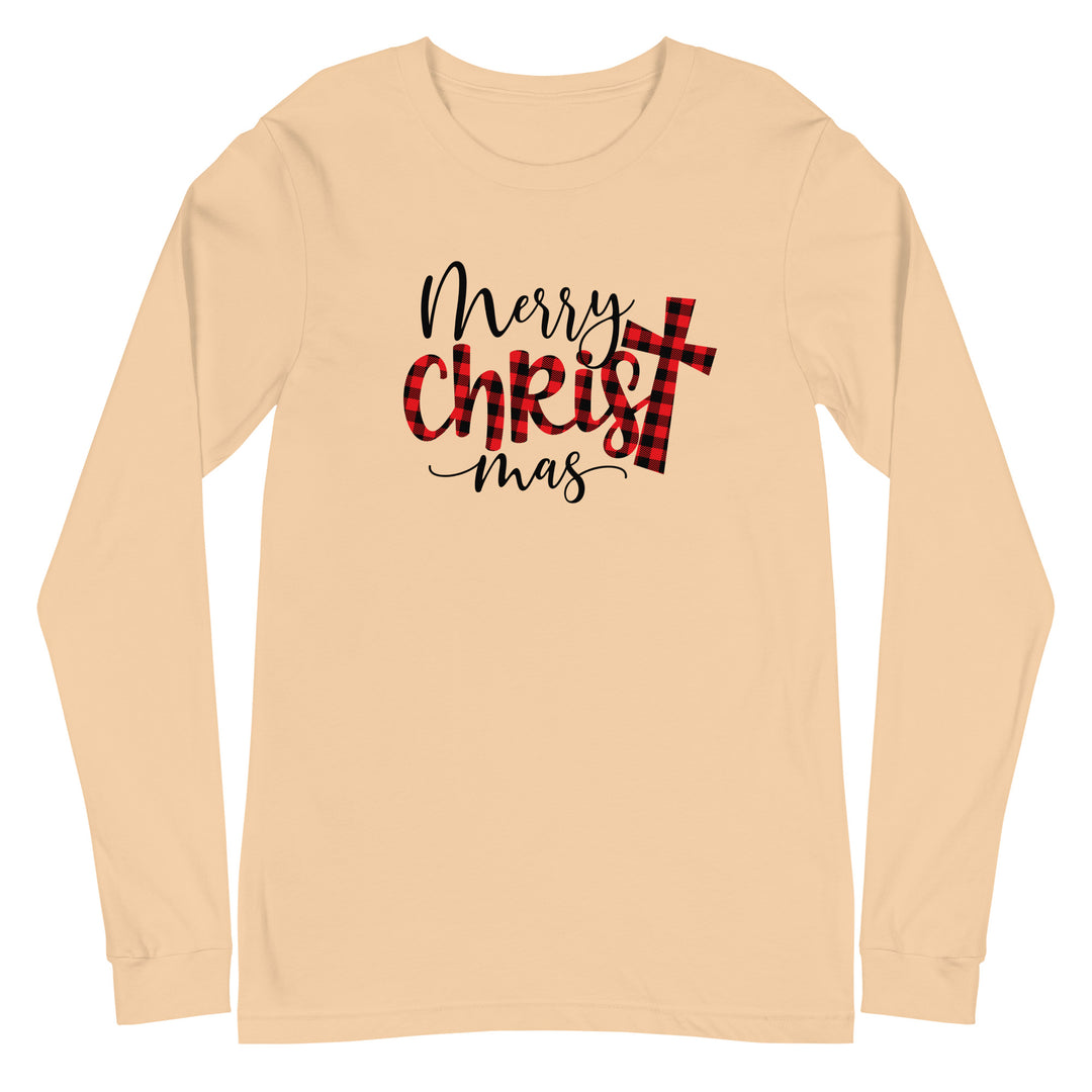Merry Christ Mas - Unisex Lightweight Long Sleeve Tee