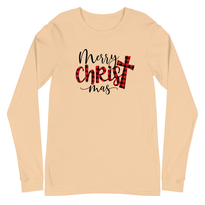 Merry Christ Mas - Unisex Lightweight Long Sleeve Tee