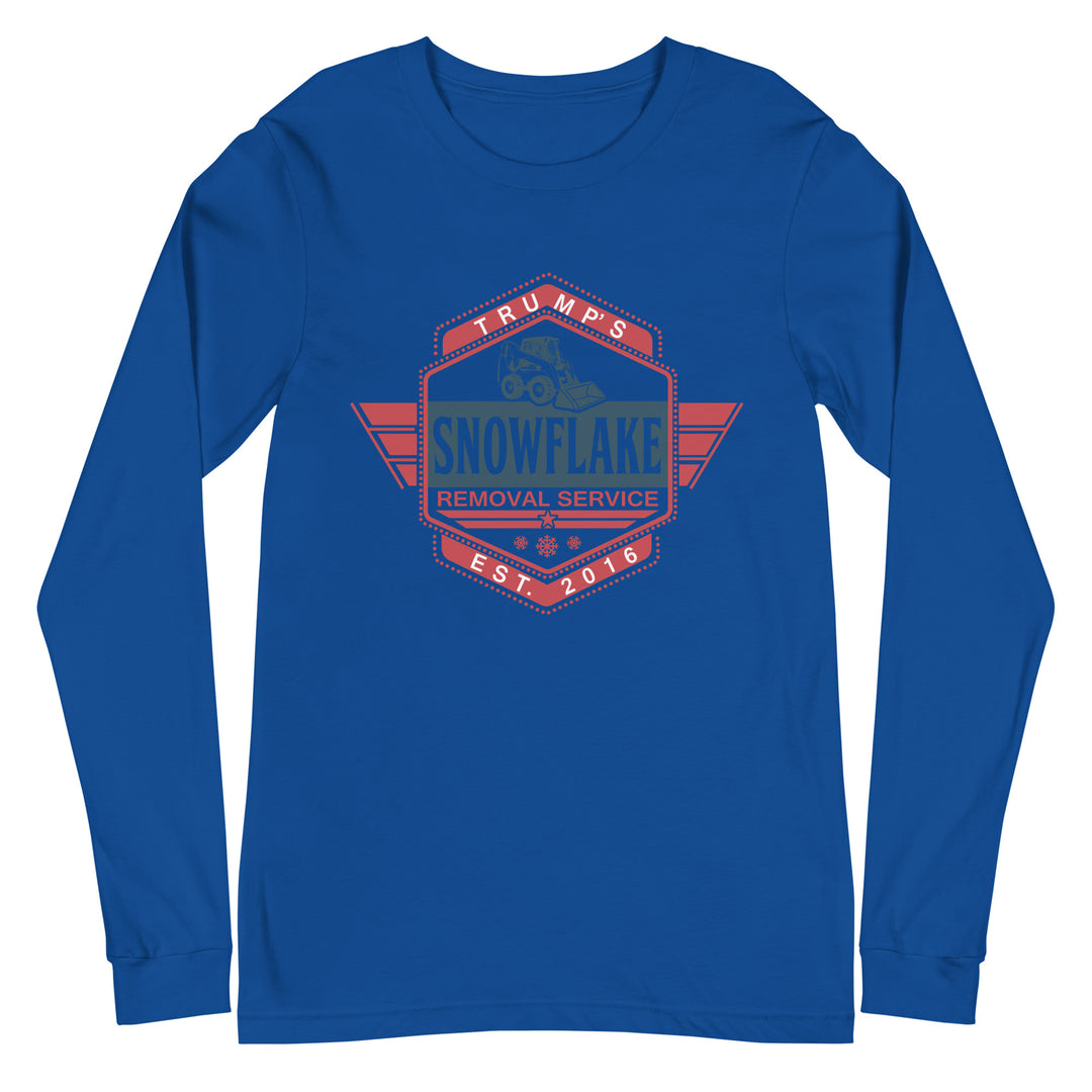 Trump's Snowflake Removal - Unisex Lightweight Long Sleeve Tee