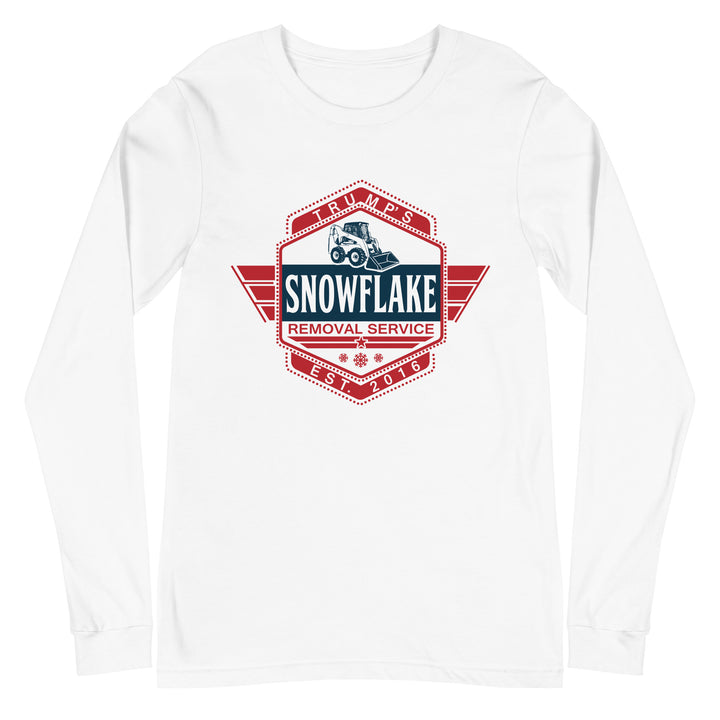 Trump's Snowflake Removal - Unisex Lightweight Long Sleeve Tee